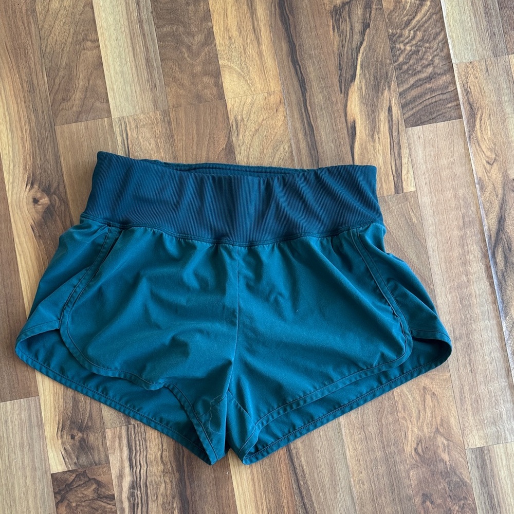 Zella Dark Teal Women's Athletic Shorts